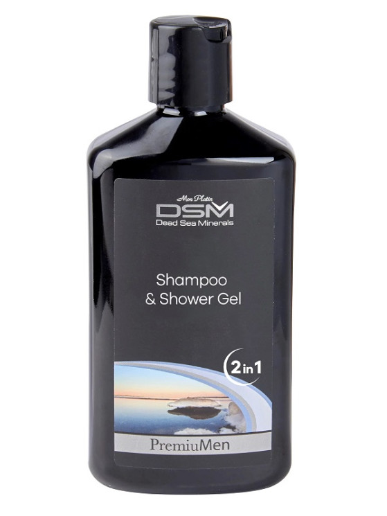 Мужской шампунь 2 в 1 DSM 400мл