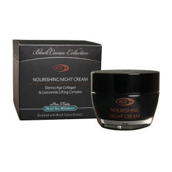 Ночной питательный крем c черной икрой Nourishing night cream derma-age Mon Platin Black Caviar