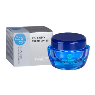 Крем для шеи и области вокруг глаз "Дерма эйдж коллаген" SPF-15 Mon Platin AGE+