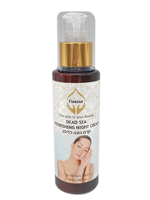Ночной питательный крем с минералами мертвого моря Finesse 120мл