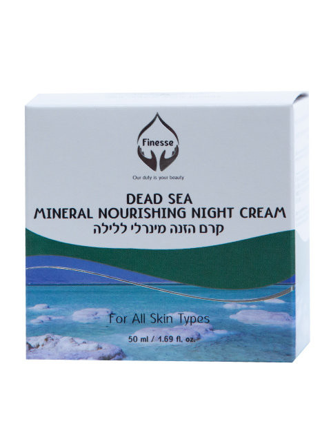 Ночной питательный крем с минералами Мертвого моря Finesse 50мл