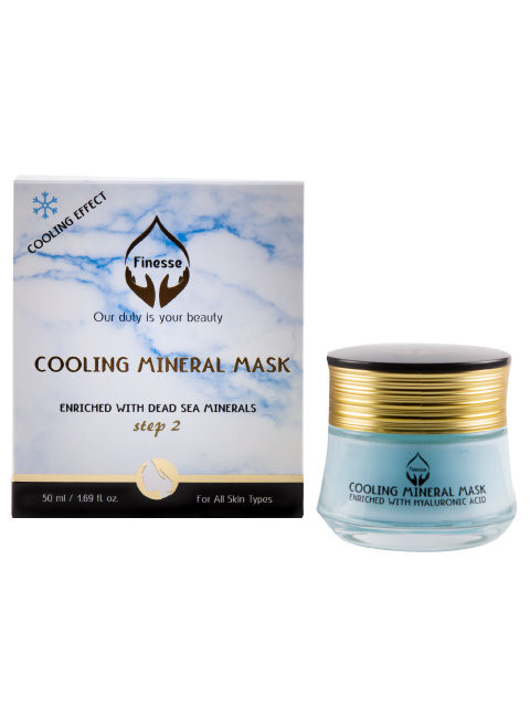 Минеральная охлаждающая маска для лица Finesse