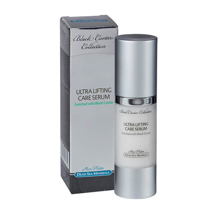 Сыворотка с эффектом лифтинга Mon Platin Black Caviar